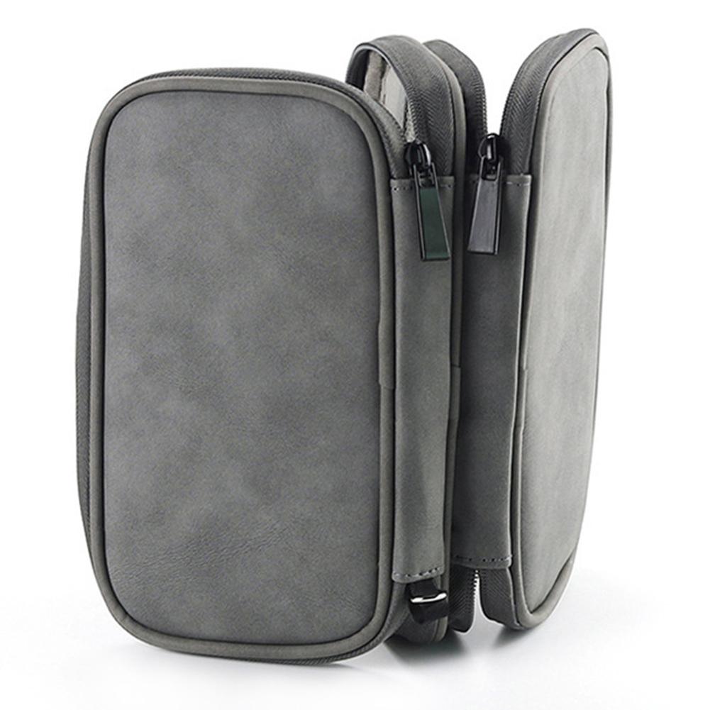 Electronics Accessories Organizer Universal Travel Pouch Bag Double Layers Travel Cable Organizer Bag for Charger Cable Phone