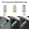 4PCS Car Truck Motorcycle Tire Pressure Monitoring Alarm Auto Tire Pressure Indicator Caps Tire Air Alert Cap Car Accessories