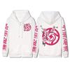 Classic Anime Print Zipper Hooded Jacket Cartoon Sports Casual Loose Sleeve Zipper Jacket Sports Shirt