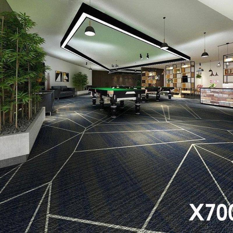 Luxury Printed Carpet for Hotel Billiard, Game, and Recreation Rooms – Wall-to-Wall Hallway and Private Room Flooring