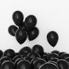 10ks Sada 5palcových černých latexových latexových párty balónků na narozeninovou oslavu Párty balónky Narozeninové balónky Latexový balónek