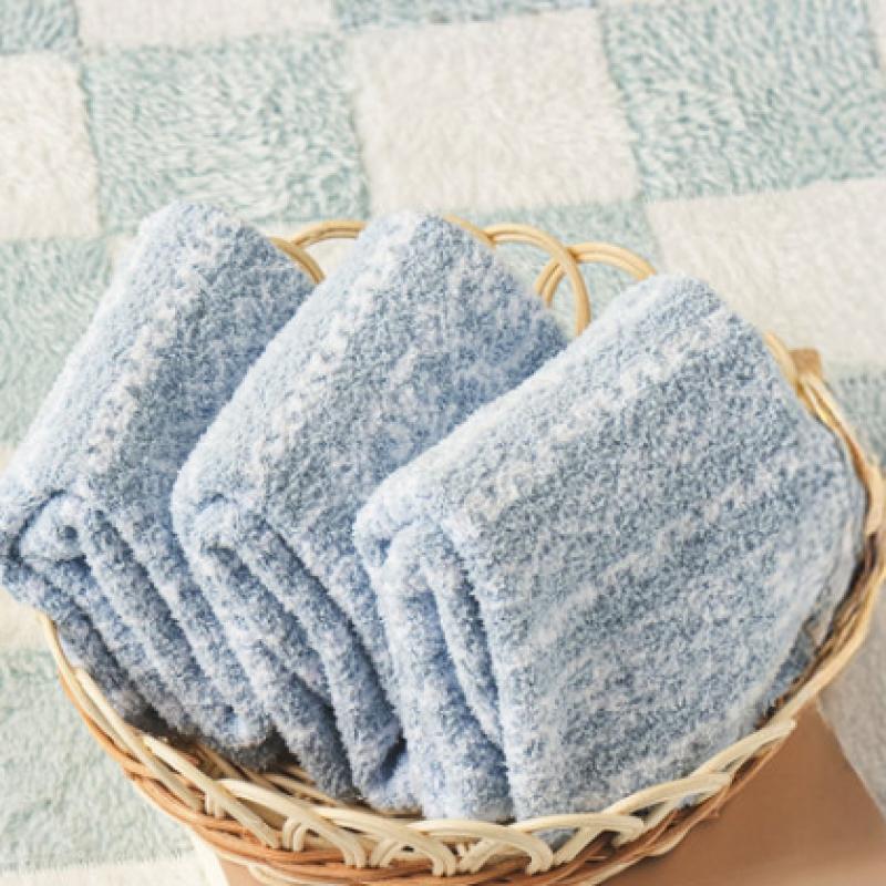 Monfoot Mens Snowflake Point Sleep Socks Blue