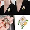 Daisy Flower Brooch Handmade Lapel Pin Jewelry for Jackets Backpack Scarf Hats Clothing Accessories Elegant Accessory