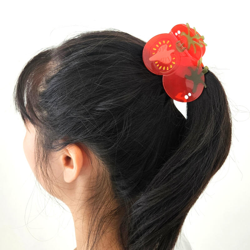 Kitsch Mood Hair Clip Tomato | TOMATO