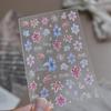 Tomoni 3D Ballet Lace & Lily Flower Nail Art Stickers