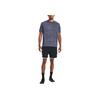 Under Armour Ua Tech™ 2.0 Tiger Logo Print Pullover Crew Neck Short Sleeve T-Shirt Men Tops Blue 1377843-410