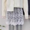 Transparent Lace Underskirt Slips High Waist Mesh Underskirt Slips Dress  Girls