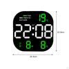 Digital Table Wall Clock Dimmer Large LED Display Screen Desktop Alarm for Beside Teenagers
