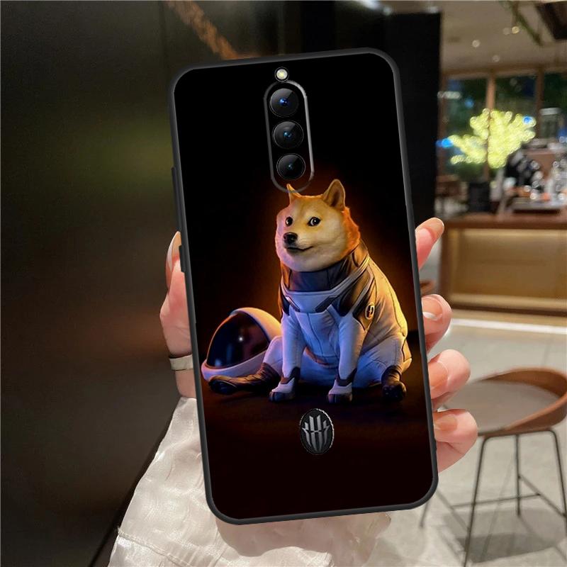 Doge Case For Red Magic 9 8S 8 Pro Plus Cover For ZTE Nubia Red Magic 6S 7S 6 7 Pro 6R 5S 5G