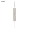 10Pcs Cement Resistor Power Resistance Stable Performance High Accuracy +Celsius-5% 10W(10K)