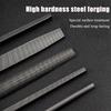 New Triangular Needle File Half-Round 6 inch Metal Files Round High Carbon Steel File
