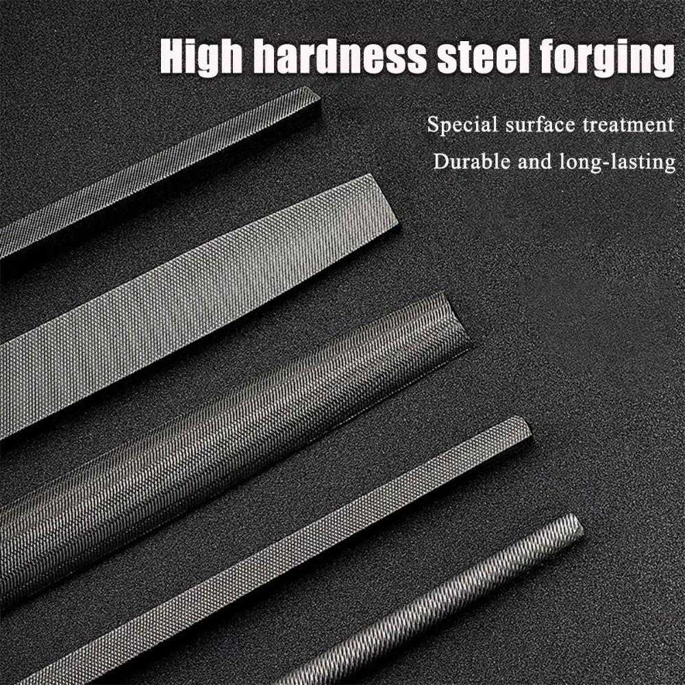 New Triangular Needle File Half-Round 6 inch Metal Files Round High Carbon Steel File