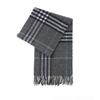 Hengyuanxiang Women's Plaid Wool Scarf