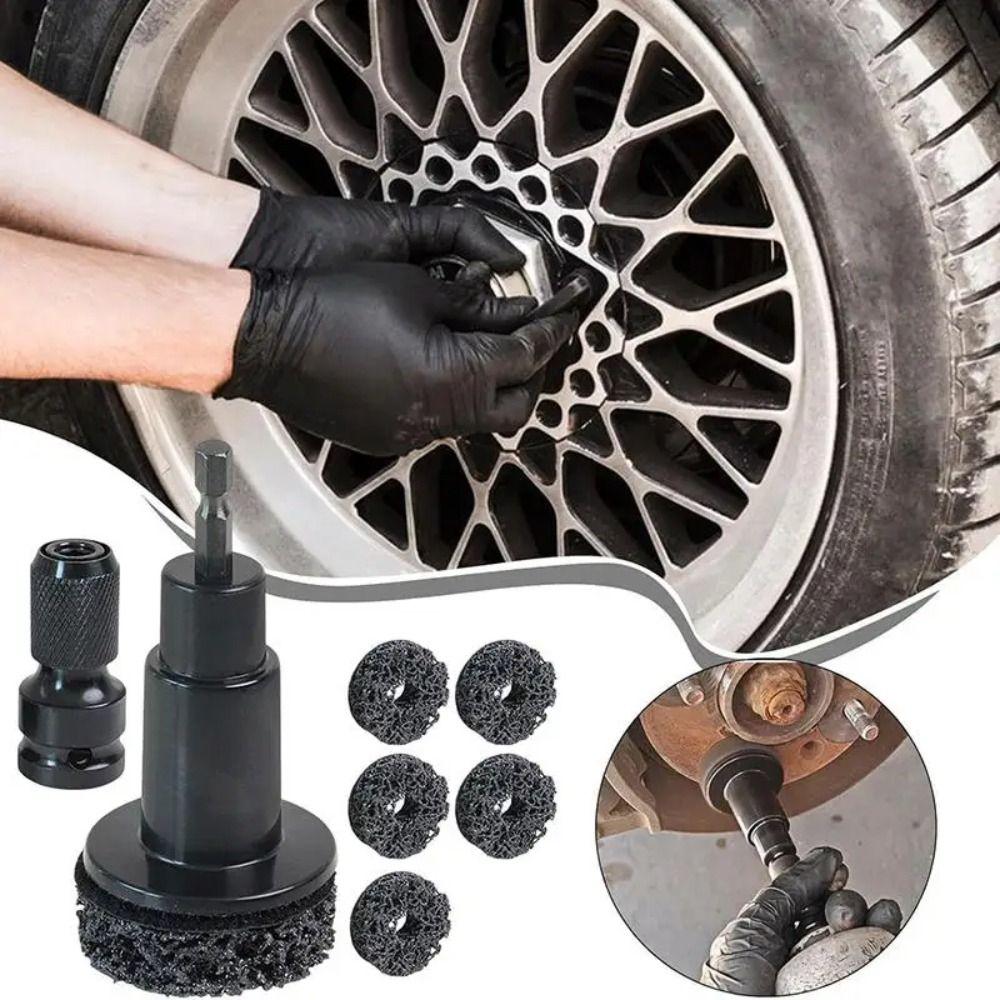 Grinding Head Design Hub Shaft Brake Disc Hub Rust Removal  Brake Disc Maintenance