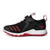 Rapidaflex El K Slip Resistant And Breathable Low Top Kids' Running Shoes Black Red Kids' D96628