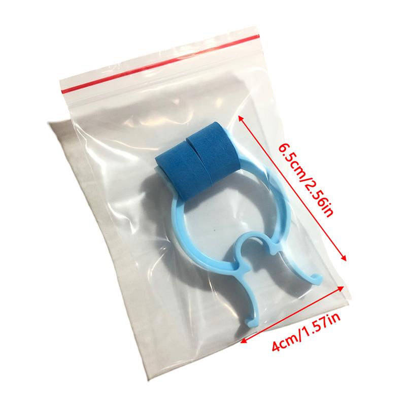 8Pcs Nasal Clips Pulmonary Function Test Breathing Training Lung Capacity Test