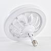 E27 Screw Ceiling Fan Lamp 2-in-1 LED Light Ceiling Fan Modern LED Fan Light  Restaurant