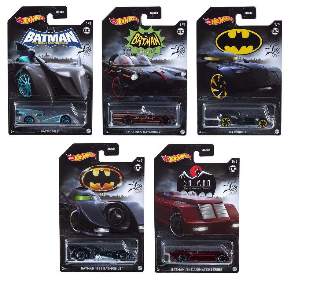Asortyment tematyczny Hot Wheels Entertainment Batman mini samochody BOX lat i - [wyprzedaż 10] [3 w górę] 986R-GDG83