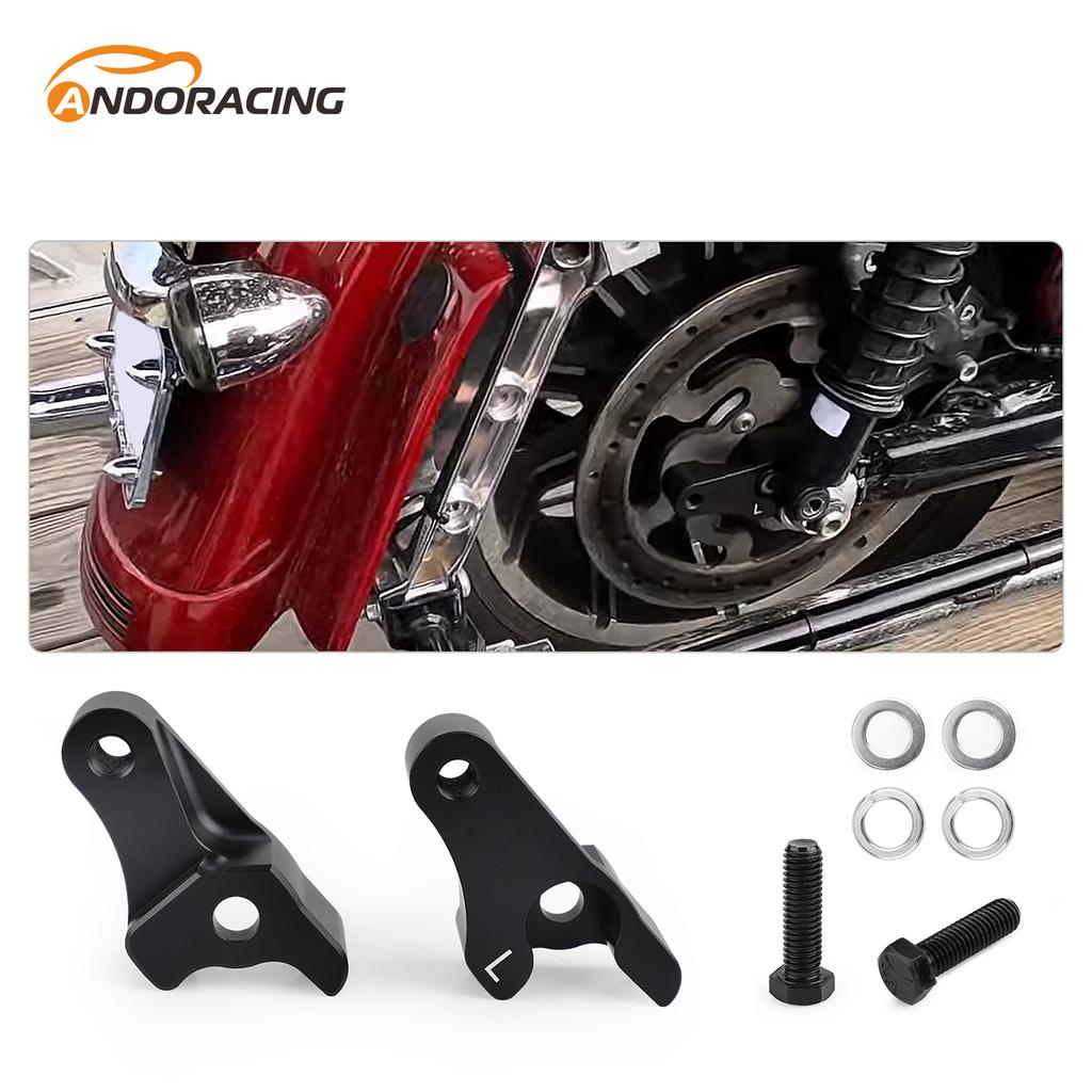 NEW Motorcycle 2 Inch Shock Absorber Rear Suspension Bracket Lowering Link Kit For 2002-2026 Harley Davidson Touring Models