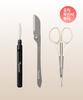 Eyebrow Grooming 3-Piece Kit (Razor, Brush, Scissors) (1615882)