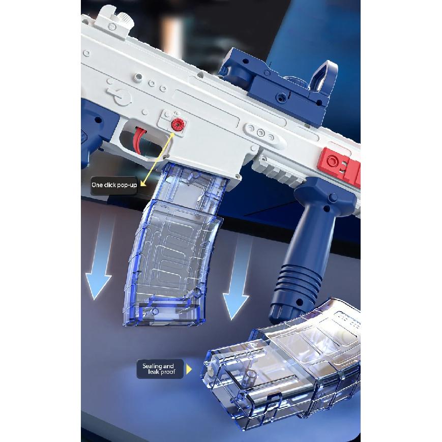 SCAR Electric Automatic Submachine M416 Water Gun Summer Outdoor Beach Firing Shooting Game Water Fight Toy for Children Gifts