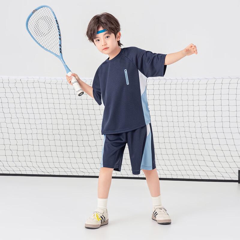 

Boy s Summer Breathable Sportswear Set 140