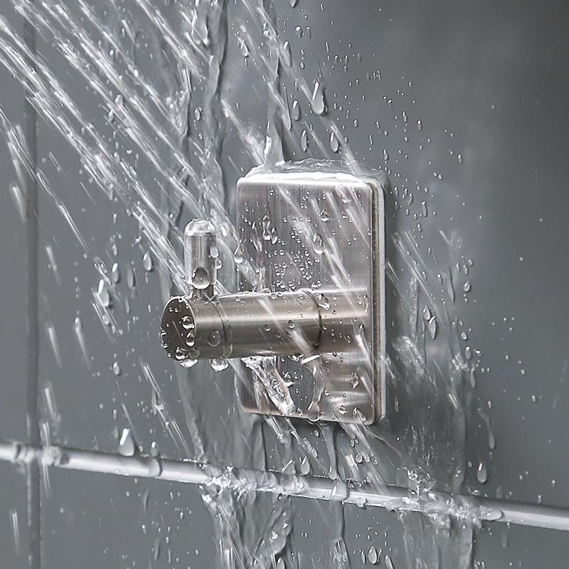 1 PCS Stainless Steel Wall Hooks Towel Clothes Rack Kitchen Bathroom Multi-Purpose Hangers Heavy Duty Hooks