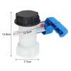 Eco Friendly IBC Container Drain Valve 60mm Cap S60x6 Coarse Thread User Friendly Design for Effortless Liquid Control