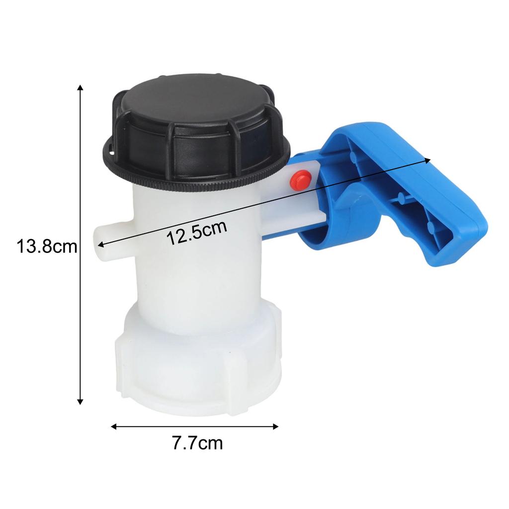 Eco Friendly IBC Container Drain Valve 60mm Cap S60x6 Coarse Thread User Friendly Design for Effortless Liquid Control