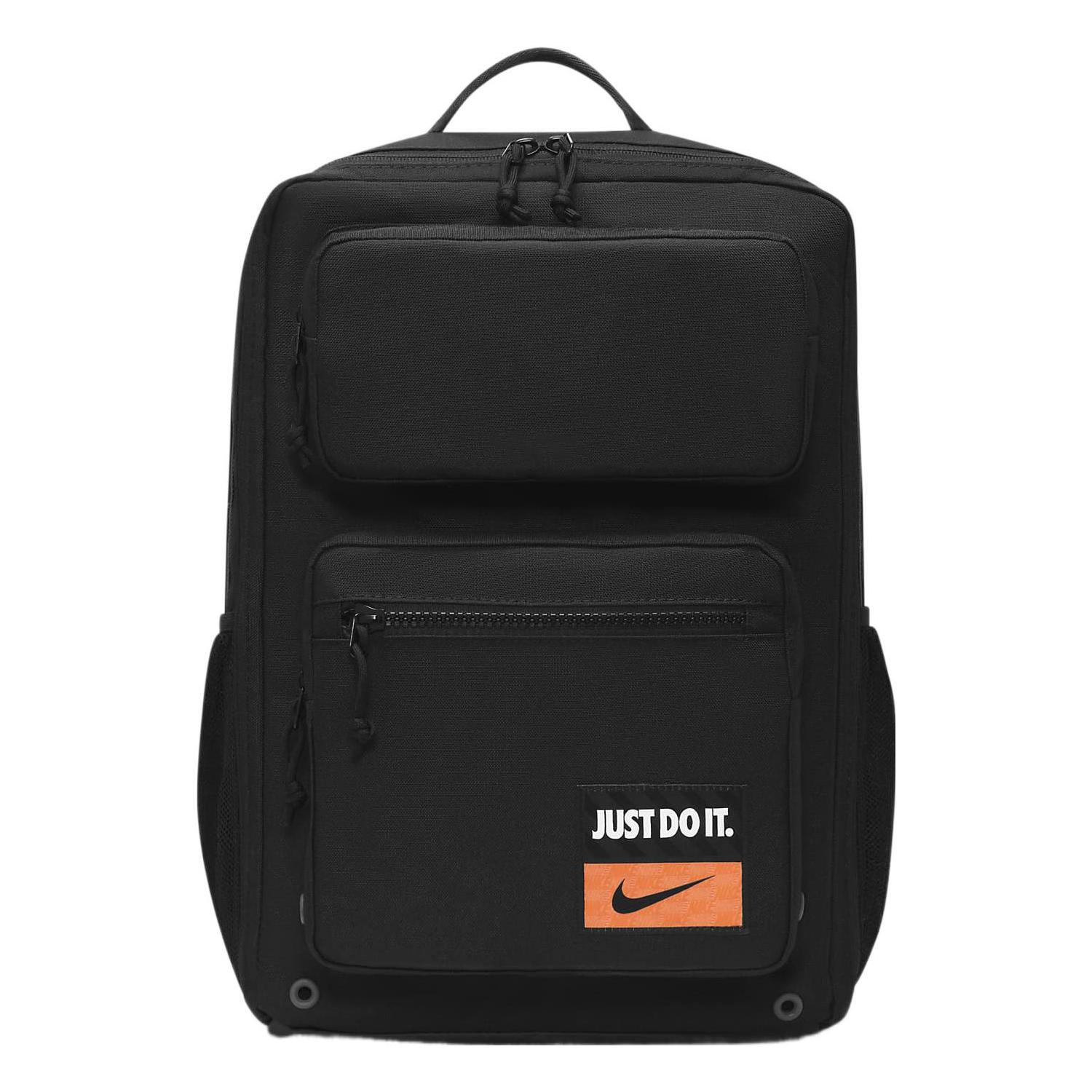 

Nike Polyester Backpack Regular Unisex Black DQ5183-010 чёрный