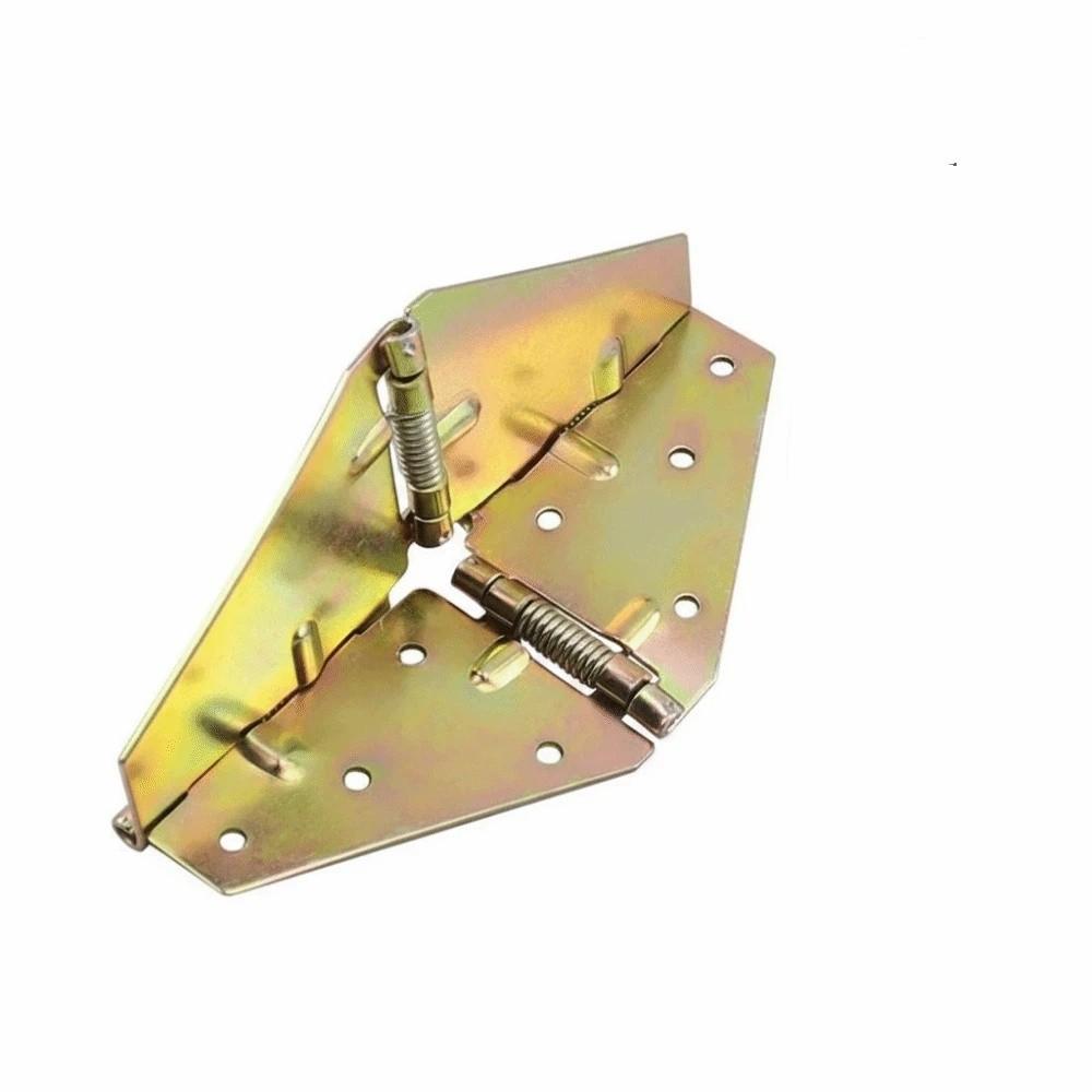 Steel Construction Furniture Brackets 90 Degree Folding Support Frame Bed Leg Support