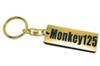 Monkey 125 Gold Black Double Ring Acrylic Original Keychain JB02 JB03 JB05 Muffler Handle Exterior Mirror Custom Parts Accessories A-646-1 &