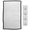 Écran de projecteur portable pour home cinéma extérieur HD blanc pliable anti-plis (60 pouces)
