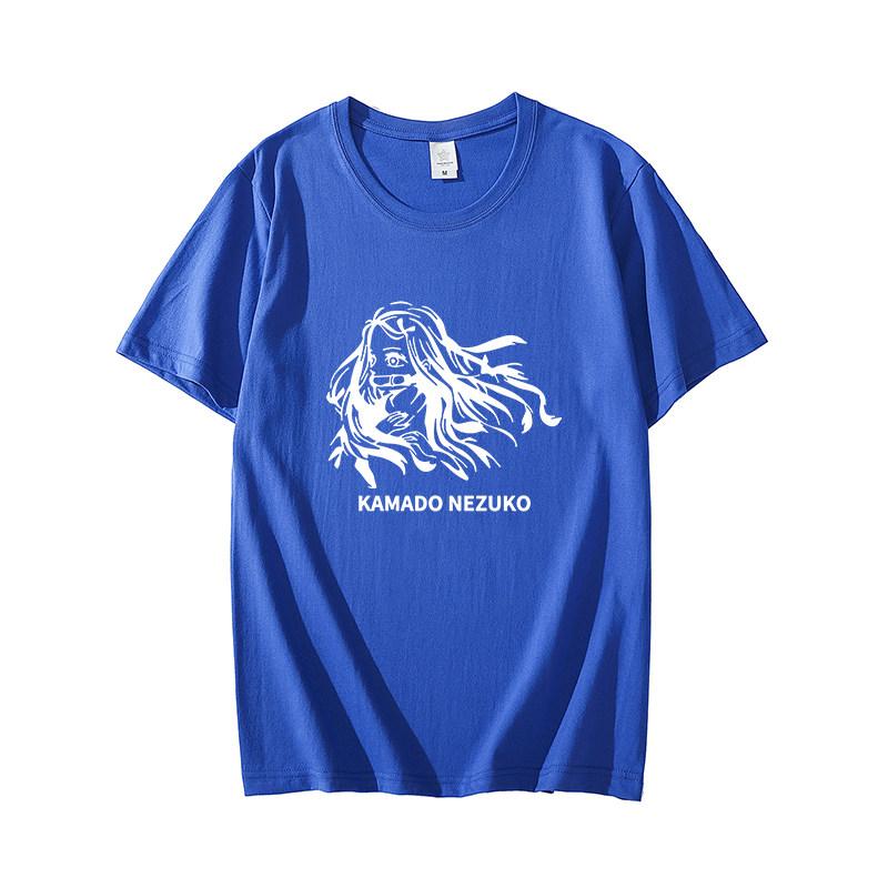 Demon Slayer Tanjiro Kamado Kimetsu No Yaiba Anime T Shirt Men Women Casual Short Sleeve Cotton Tee Tops