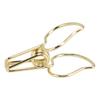 20Pcs Clips Multifunctional Strong Hollow Spring Clip for Clothes Drying Sealing Small ClipGold