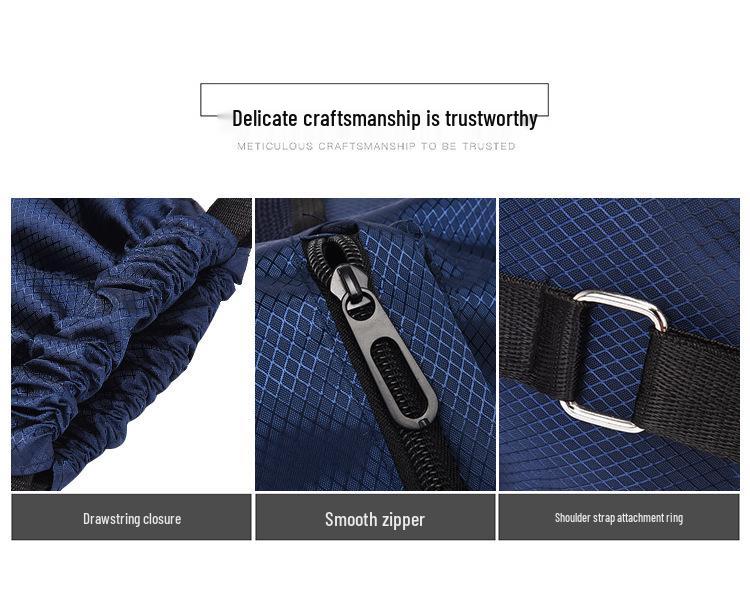 Drawstring Duffle Bag: Wet & Dry Separation, Travel, Sports, Basketball Backpack, Custom Logo Print