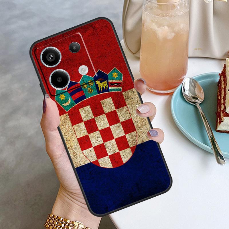 

Чехол Флаг Хорватии для Xiaomi Redmi Note 13 Pro 12 11 10 9 Note 12S 10S 11S 9S Redmi 12 10C 12C 13C Redmi Note 10 Pro