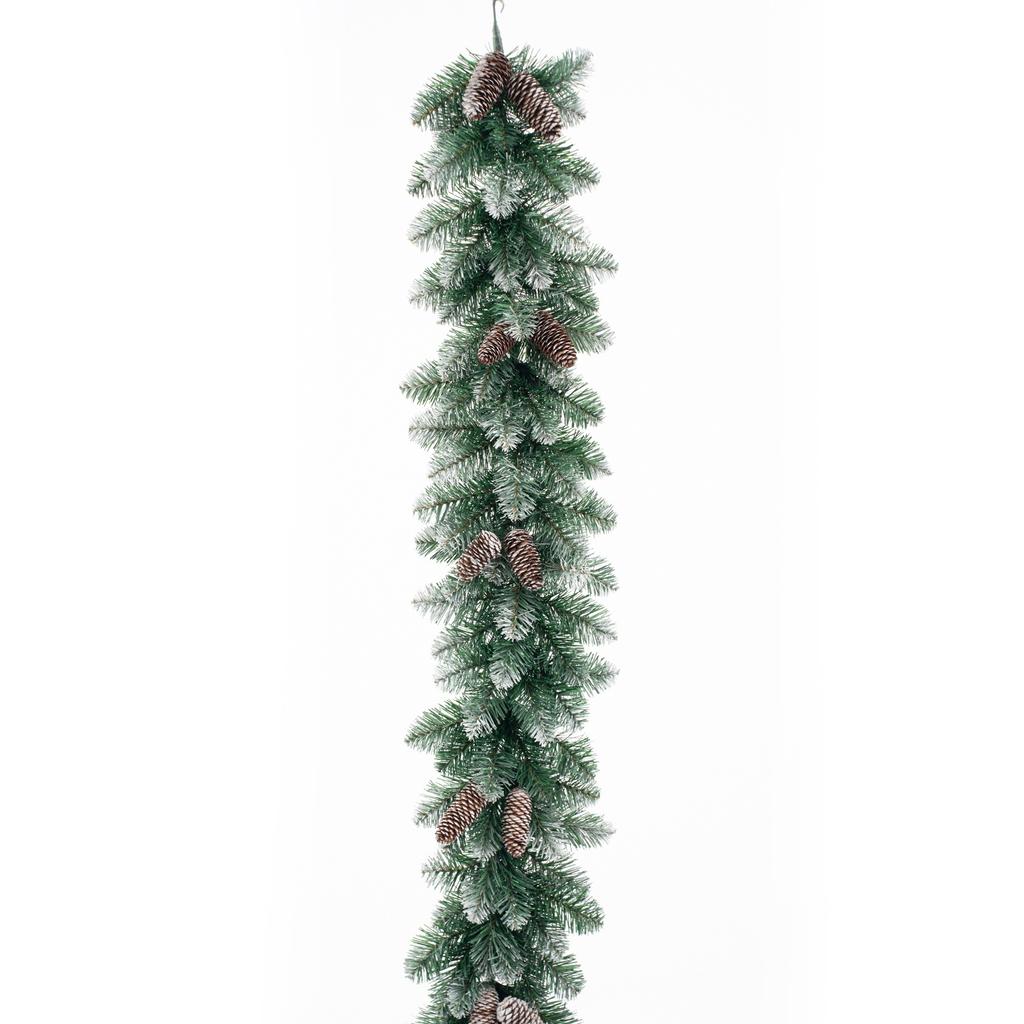 180/270Cm Christmas Green Rattan Grass Circle Christmas Tree Tower Tree Pvc Leaf Artificial Simulation Leaf Wall Hanging