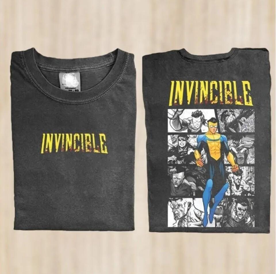 

26 Обмежена двостороння футболка Invincible Mark 2 Футболка Супергероя Футболка Invincible Унісекс XL