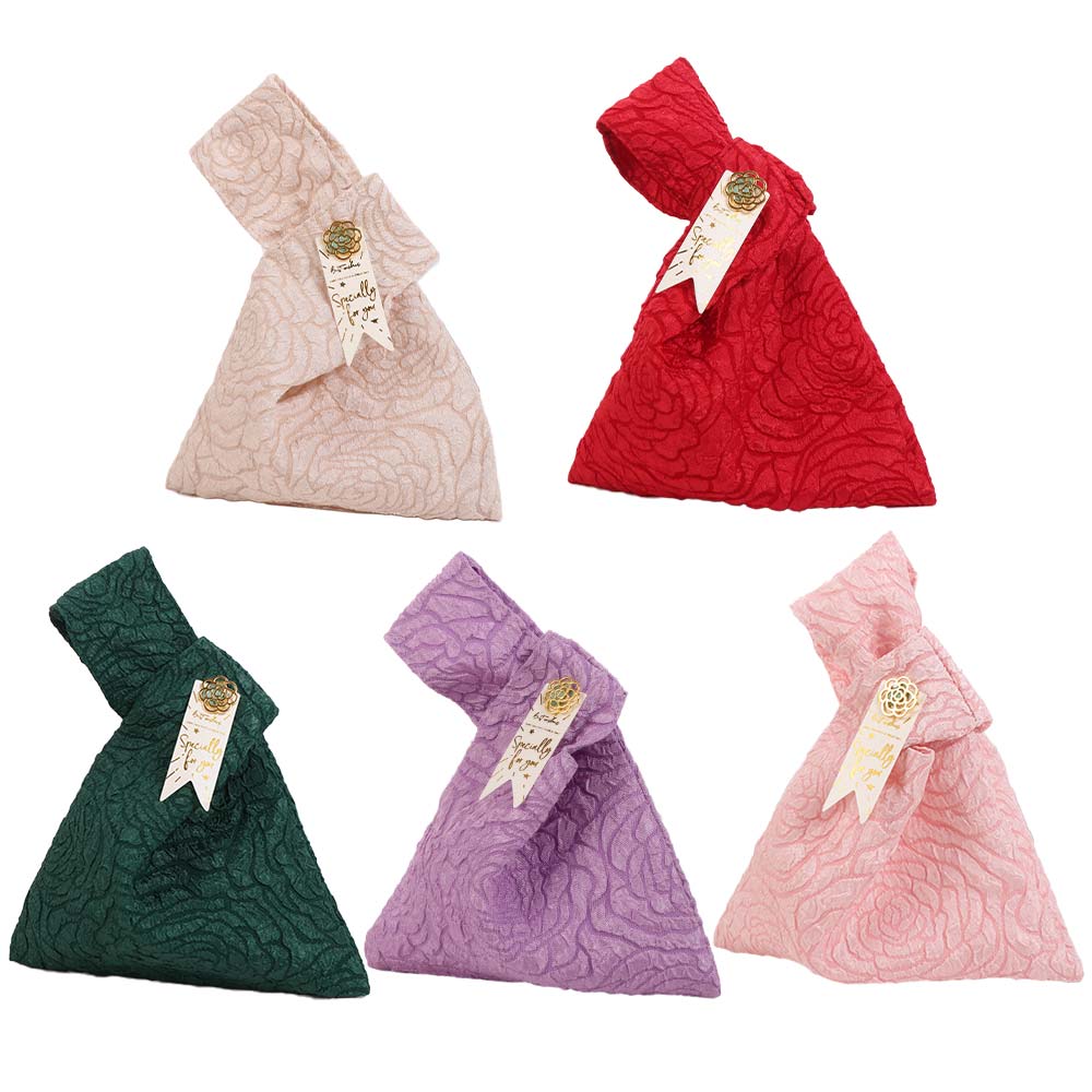 Fashion Chinese Style Candy Gift Bag Handheld Cloth Gift Storage Bag Flower Candy Storage Pouches Jewelry Organizer