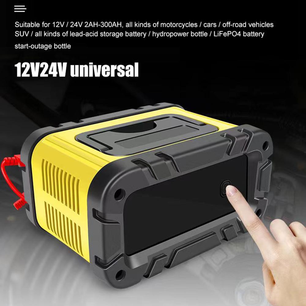 

E-FAST TK-1200 Portable Car Battery Charger 7-Stage Automatic Charger EU Plug