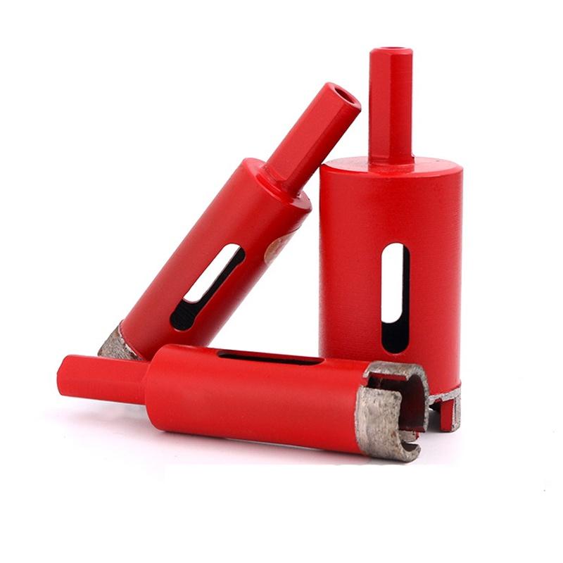 Vacuum Diamond Brazed Drilling Core Bits Diamond Height Hole Saw Drill Bits