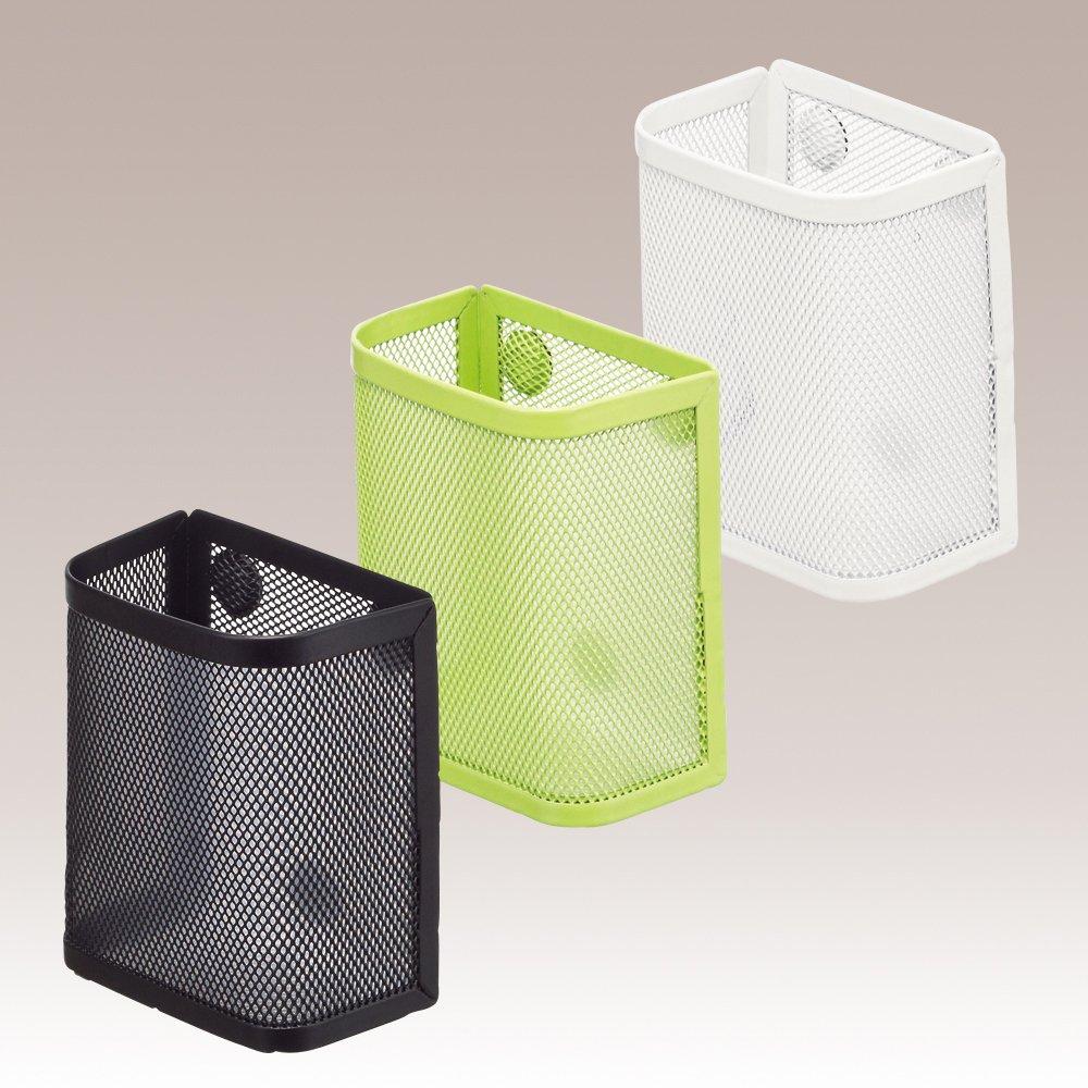 LIHIT LAB Magnetic Pocket Pen Stand, White, A7390-0
