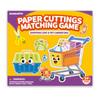 Kids Early Education Diy Quiet Book Paper Cutting Matching Puzzle Toy