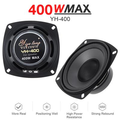 1 pezzo 4 pollici/5 pollici/6 pollici Car HiFi Altoparlante coassiale 400W/500W 2 vie Porta veicolo Musica Stereo Full Range Frequenza Altoparlanti