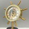 Silent Table Clock Antiqued Brass Desk Clocks Modern Luxury Office Metal Clock Tabletop Living Room Decoration and Accessories