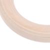 2Pcs/Pairs Wooden Ring Portable Crossfit Gymnastics Rings Gym Shoulder Strength Home Fitness Training Physical Exercise Ring