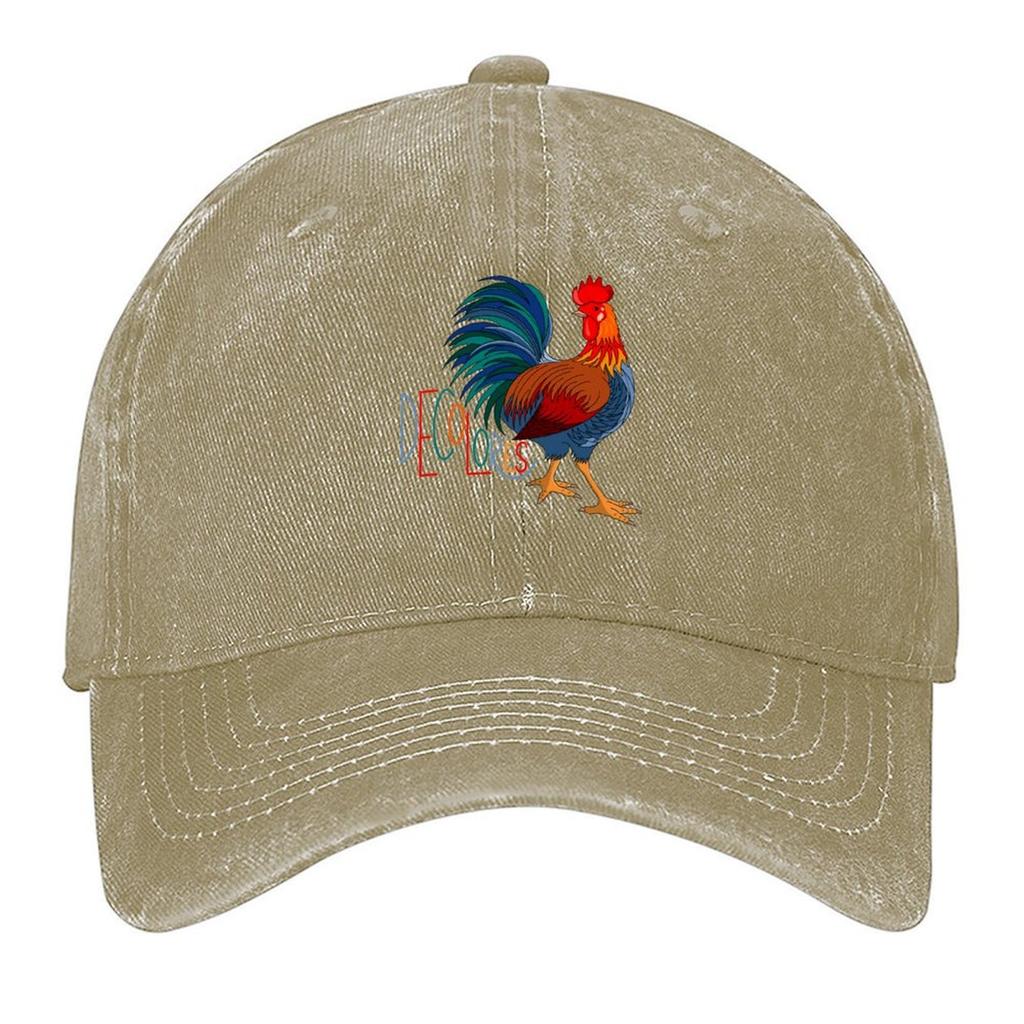 2026 DeColores Cursillo Rooster On Black Baseball Cap Christmas Hat Icon Winter Hat Vintage Golf Women Men's