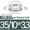 Dual-Sided Flat Timing Pulley: 5M50 Teeth, Width Options 11/16/21/27AF, Bore Size 8-30.