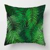 Nordic Fall Home Decor Autumn Throw Pillow Case Sofa Cushion Cover Modern 45x45cm 45*45 50x50 60x60cm 40*40cm Leaf Plant Green